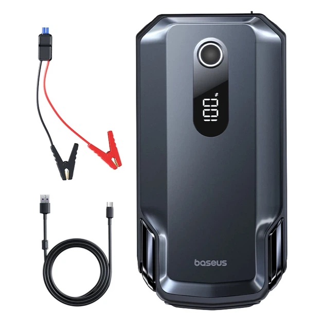 Пускозарядний пристрій Baseus Super Energy Max 20000mAh Чорний (6942521200214) - зображення 5
