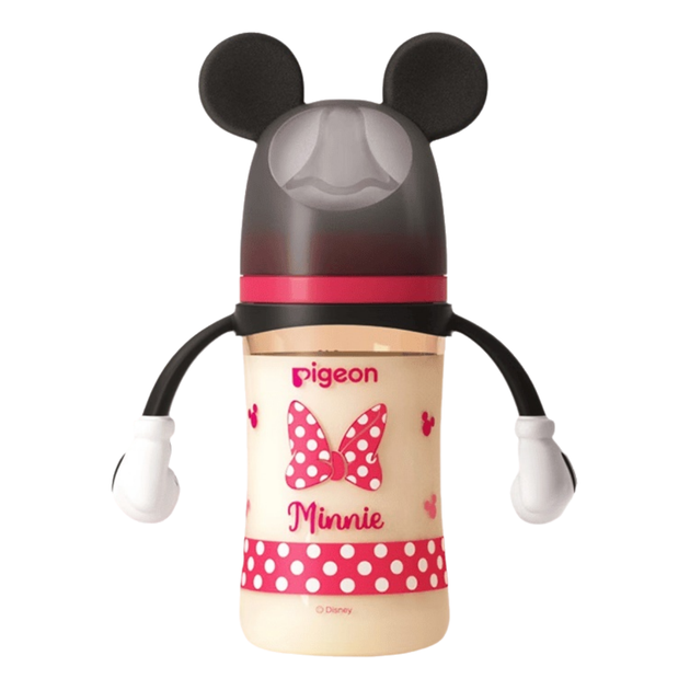 Бутылочка Pigeon PPSU Disney с двойной ручкой 240 мл M, Classic Minnie (AA237) - Фото 1 Бутылочка Pigeon PPSU Disney с двойной ручкой 240 мл M, Classic Minnie (AA237) - изображение 1