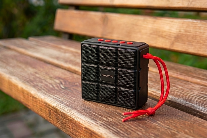 Колонка Bluetooth Borofone BR16 RGB-підсвітка TWS FM USB TF Card - зображення 3