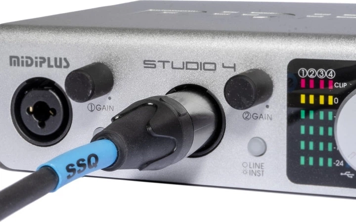 Kabel mikrofonowy SSQ XX4 XLR-XLR 4 m (5907688758467) - obraz 6