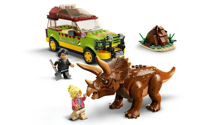Конструктор Jurassic World 7012 Исследование трицератопсов 281 деталь Парк Юрского периода - изображение 4