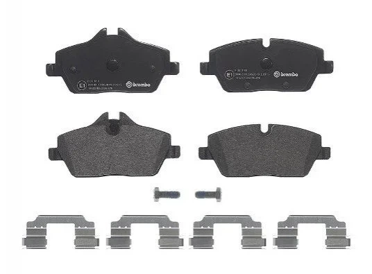Гальмівні колодки BREMBO P06034 BMW 1 Series, 2 Series 34116774050, 34116772892, 34116771838 - зображення 2