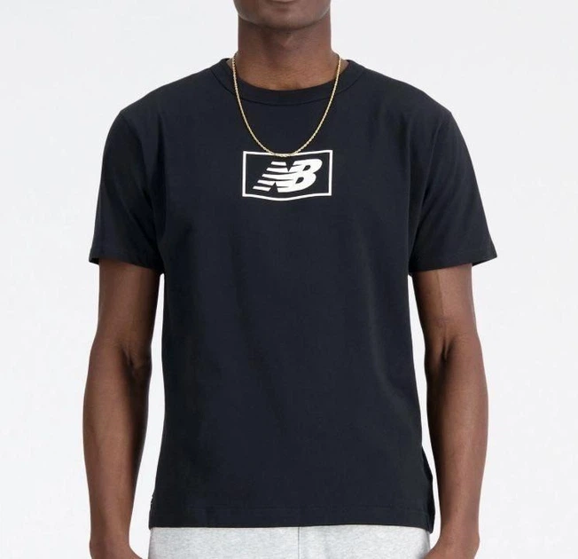 Мужская футболка New Balance, черный, XL: XXL (MCF0000175) - Фото 1 Мужская футболка New Balance, черный, XL: XXL (MCF0000175) - изображение 1