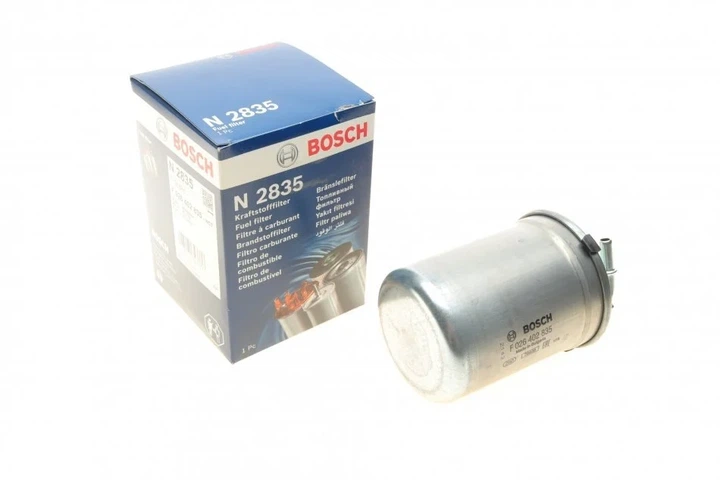 Паливний фільтр BOSCH F 026 402 835 Skoda Fabia, Roomster, Rapid; Audi A1; Seat Ibiza, Toledo; Volkswagen Polo 6R0127400C, 6C0127400, 6C0127400A - Фото 1 Паливний фільтр BOSCH F 026 402 835 Skoda Fabia, Roomster, Rapid; Audi A1; Seat Ibiza, Toledo; Volkswagen Polo 6R0127400C, 6C0127400, 6C0127400A - изображение 1