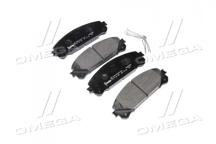 Гальмівні колодки BREMBO P83145 Lexus RX, ES; Toyota Rav-4 0446548210, 0446548190, 0446548150 - Фото 1 Гальмівні колодки BREMBO P83145 Lexus RX, ES; Toyota Rav-4 0446548210, 0446548190, 0446548150 - зображення 1