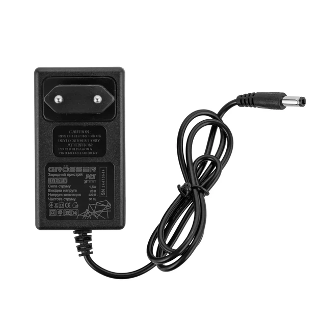 Акумуляторний культиватор Grosser GCC200BL (АКБ 20/4 (15C) + ЗП GC 1.5) - зображення 7