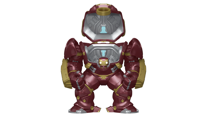 Фігурка FUNKO POP! Bitty Pop! Bitty Bot Hulkbuster with Iron Man 117mm 83645 - зображення 3