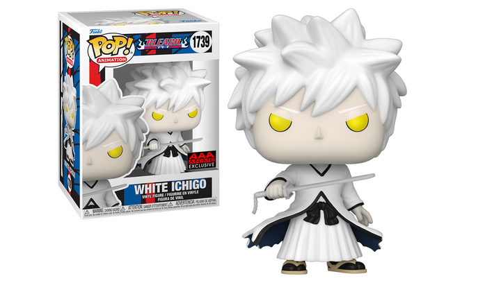 Фигурка FUNKO POP! Блич Ичиго Куросаки Bleach White Ichigo Kurosaki AAA Anime Exclusive 114mm 1739 82447 - изображение 4