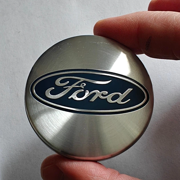 Колпачки (заглушки) в диски Ford металлик 54,5\50 мм 6М21-1003АА (ВА) - изображение 5