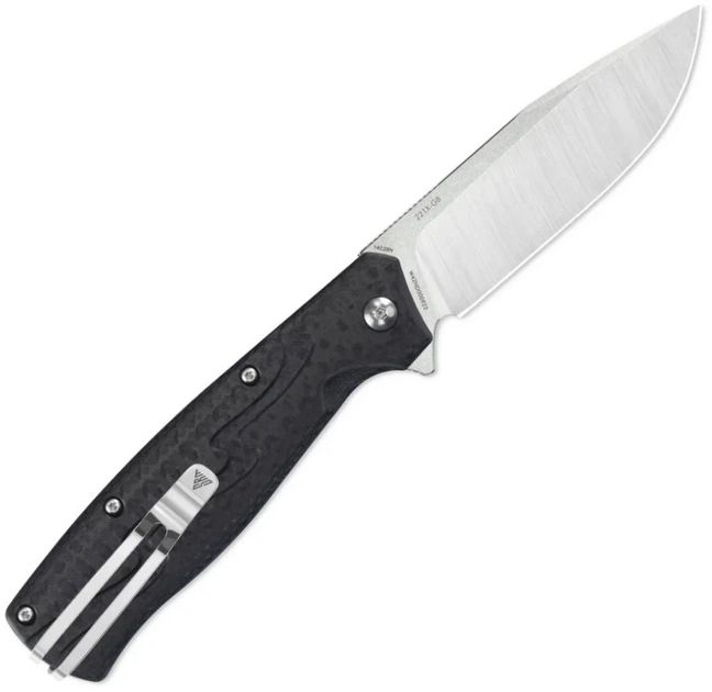 Ніж складаний туристичний SRM 9.2 см 14C28N / G10 Чорний (221X-GB) - зображення 4