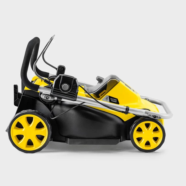 Акумуляторна газонокосарка Karcher LMO 34-18 Dual 18В, ширина косіння 34 см, висота зрізу 25-60 мм. - зображення 2