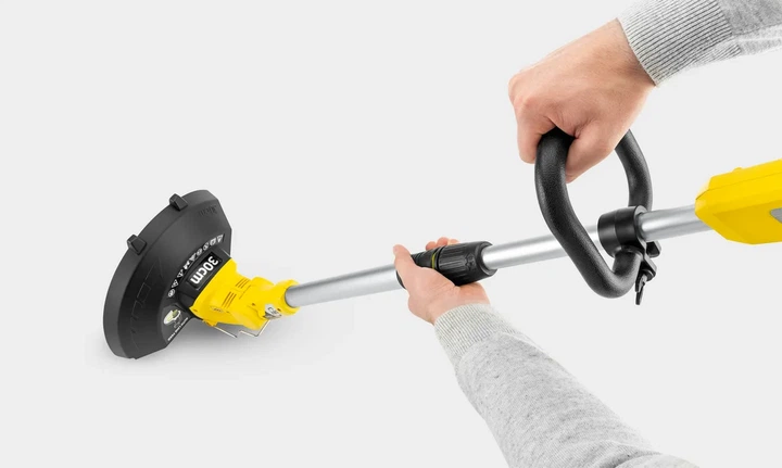 Аккумуляторный садовый триммер Karcher LTR 18-30, 18В, 30 см, 25 кг (без батареи и зарядного устройства) - изображение 7
