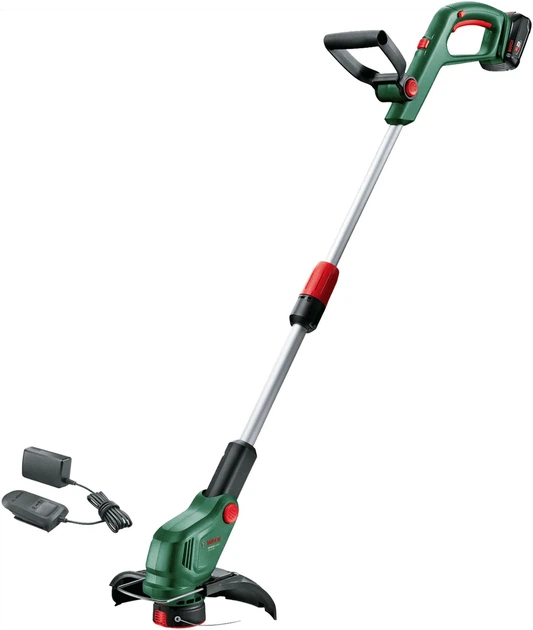 Аккумуляторный садовый триммер Bosch UniversalGrassCut 18V-26-500, 1x25А·час, 26 см, легкий (35 кг) для удобного ухода за газоном. - изображение 5