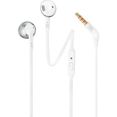 Навушники JBL T205 Silver (JBLT205CRM) - Фото 1 Навушники JBL T205 Silver (JBLT205CRM) - зображення 1