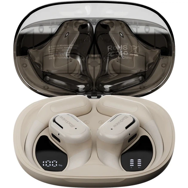 Навушники TWS Blackview AirBuds 300 Ivory White (6931548325833) - Фото 1 Навушники TWS Blackview AirBuds 300 Ivory White (6931548325833) - изображение 1