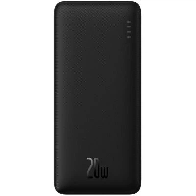 Батарея универсальная Baseus Airpow 20000mAh 20W PD/3.0, QC/3.0, black (P10022804113-00) - Фото 1 Батарея универсальная Baseus Airpow 20000mAh 20W PD/3.0, QC/3.0, black (P10022804113-00) - изображение 1