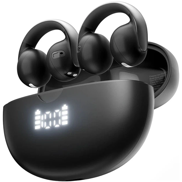 Навушники TWS Blackview AirBuds 13 Lava Black (6931548323280) - Фото 2 Навушники TWS Blackview AirBuds 13 Lava Black (6931548323280) - изображение 2