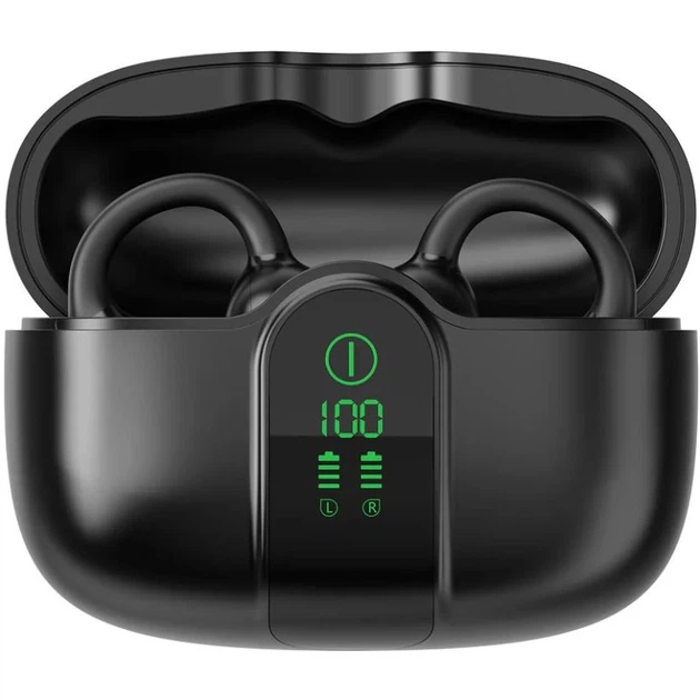 Навушники TWS Blackview AirBuds 15 Shadow Black (6931548325956) - Фото 1 Навушники TWS Blackview AirBuds 15 Shadow Black (6931548325956) - зображення 1