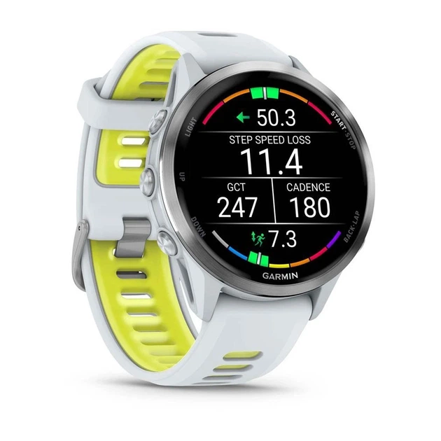 Смарт-часы Garmin Forerunner 970 Whitestone/Amp Yellow (010-02969-11) - Фото 3 Смарт-часы Garmin Forerunner 970 Whitestone/Amp Yellow (010-02969-11) - изображение 3