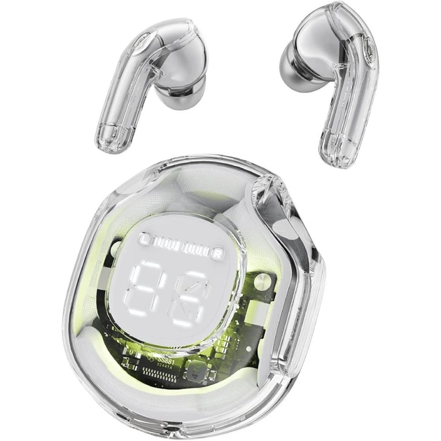 Навушники TWS Acefast T8 white moon (6974316282228) - изображение 2