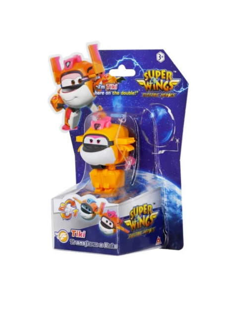Самолет-трансформер Супер Крылья Super Wings мини-Тики (Tiki) - изображение 4