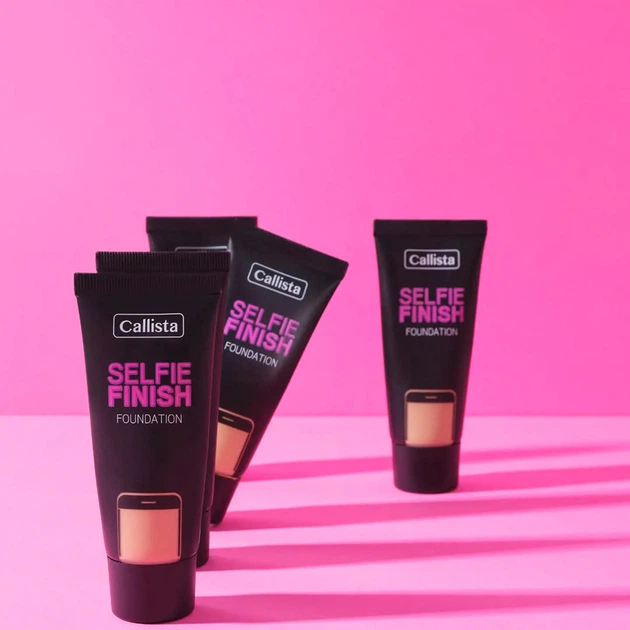 Тональный крем Callista Selfie Finish Foundation SPF15 Medium Beige 130 25 мл (8680705140076) - Фото 6 Тональный крем Callista Selfie Finish Foundation SPF15 Medium Beige 130 25 мл (8680705140076) - изображение 6