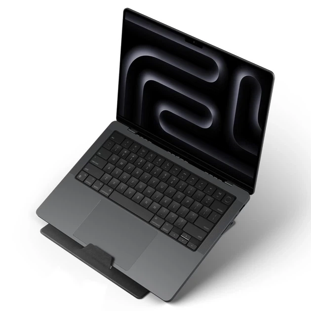Подставка Spigen LD201-S8 SlimFold для ноутбука и планшета Space Grey (AMP11117) - изображение 4