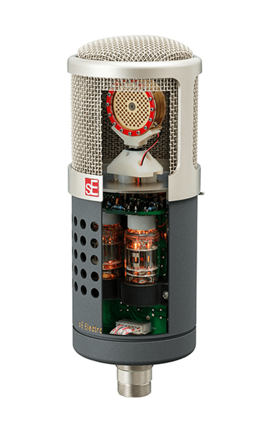 Ламповий конденсаторний мікрофон sE Electronics GEMINI II Сірий (SUP_nj1386) (850426001330) - Фото 3 Ламповий конденсаторний мікрофон sE Electronics GEMINI II Сірий (SUP_nj1386) (850426001330) - зображення 3