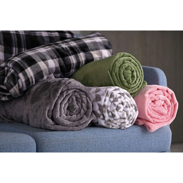 Плед Ardesto Flannel 100% поліестер, рожевий 200x220 см (ART0208SB) - зображення 9