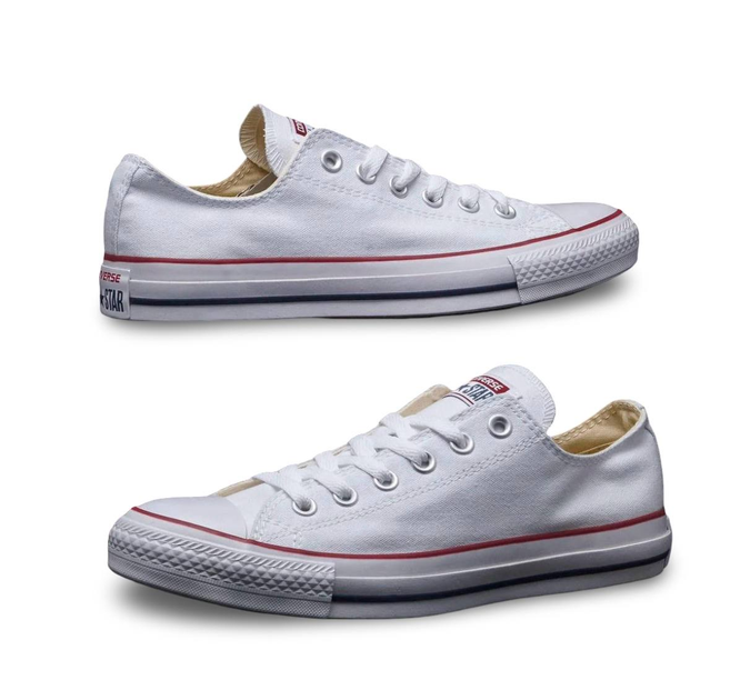 Женские низкие кеды с вышивкой Converse all star белые 38 - Фото 3 Женские низкие кеды с вышивкой Converse all star белые 38 - изображение 3