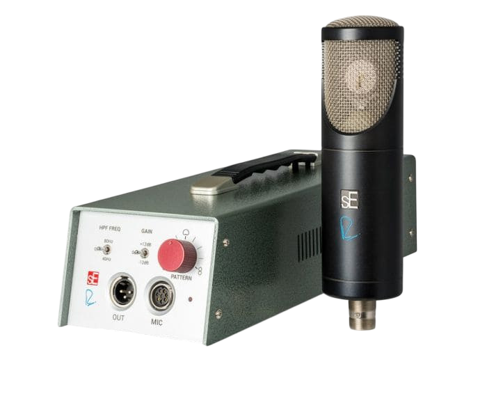 Lampowy mikrofon pojemnościowy sE Electronics RNT Rupert Neve Czarny (SUP_MC816) (0819032011027) - Zdjęcie 3 Lampowy mikrofon pojemnościowy sE Electronics RNT Rupert Neve Czarny (SUP_MC816) (0819032011027) - obraz 3