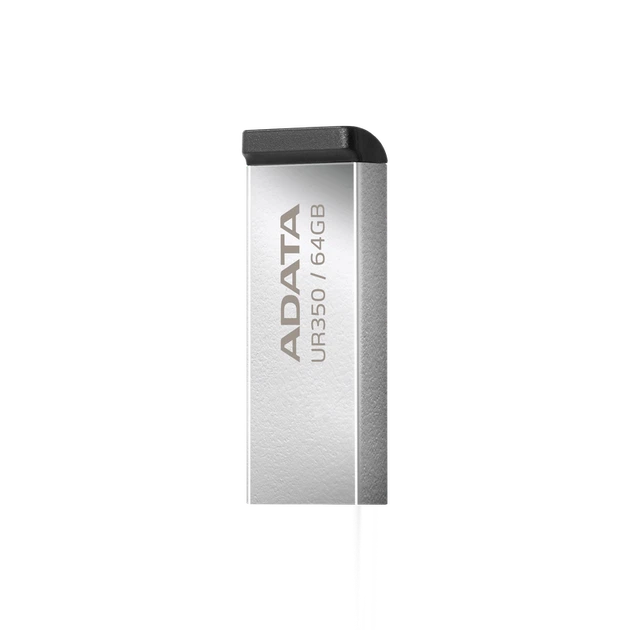 Флеш-накопичувач ADATA USB 3.2 UR 350 64Gb Silver/Black - зображення 5