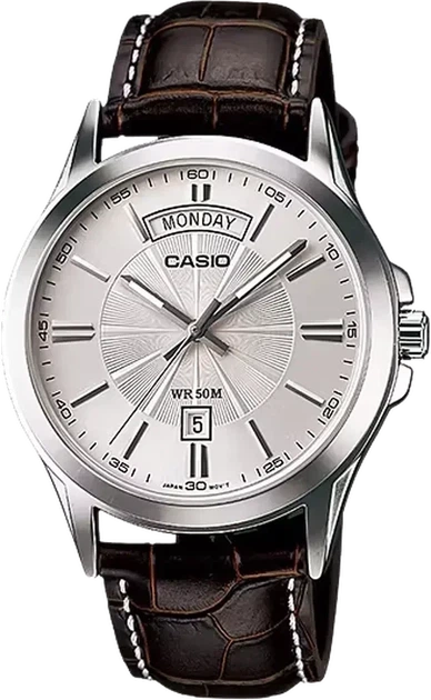 Чоловічий годинник CASIO MTP-1381L-7A - Фото 1 Чоловічий годинник CASIO MTP-1381L-7A - изображение 1