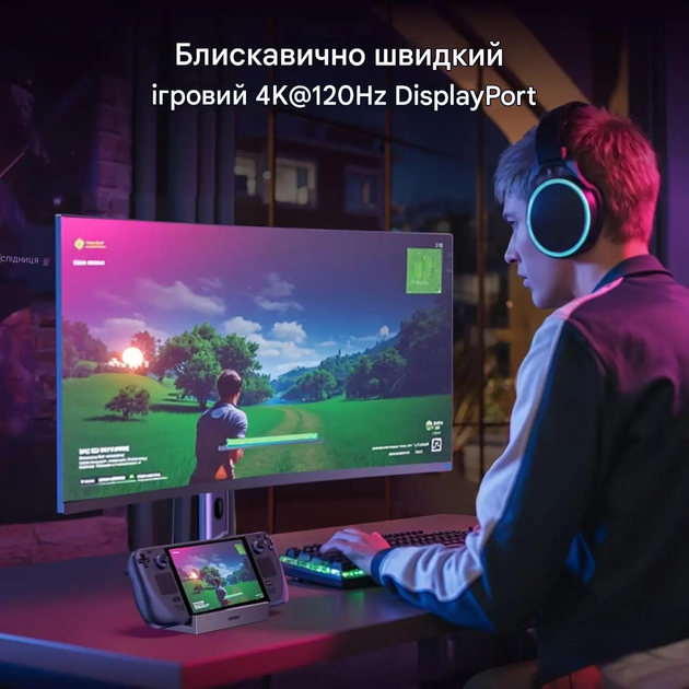 Док-станція 9 in 1 UGREEN CM800 зі складаною підставкою, 4K за 60 Гц | Пошкоджене упакування - Уценка - Фото 4 Док-станція 9 in 1 UGREEN CM800 зі складаною підставкою, 4K за 60 Гц | Пошкоджене упакування - Уценка - изображение 4