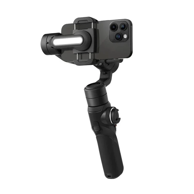 Триосьовий стабілізатор AOCHUAN Professional Gimbal Stabilizer for Smartphone SMART S2 Чорний - изображение 8