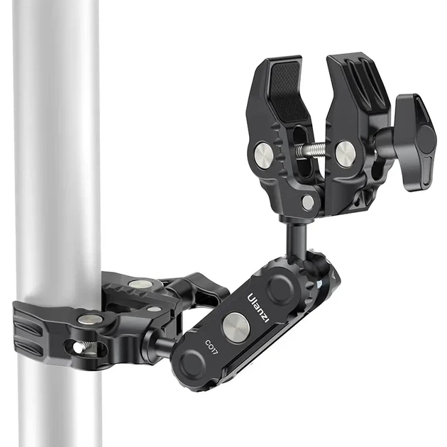 Шарнірне кріплення Ulanzi CO17 Super Clamp With Dual Ballhead Magic Arm (UV-C046GBB1 CO17) - изображение 5