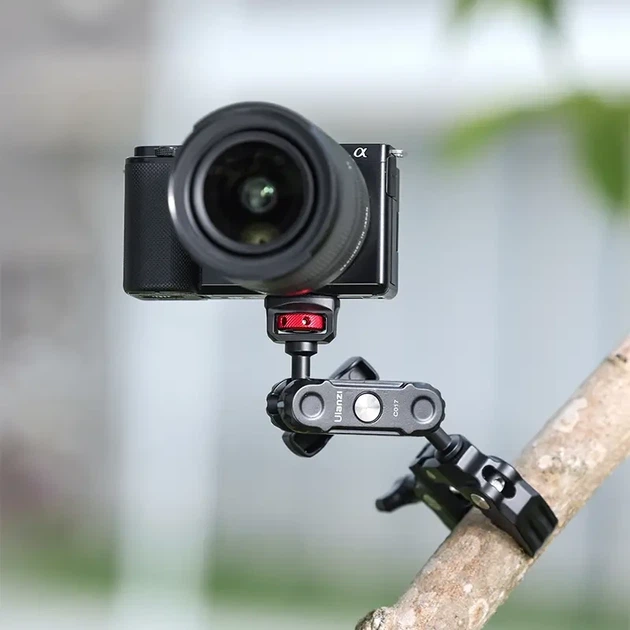 Шарнірне кріплення Ulanzi CO17 Super Clamp With Dual Ballhead Magic Arm (UV-C046GBB1 CO17) - изображение 12
