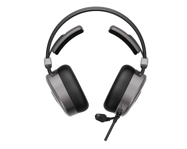 Гарнітура ігрова A4Tech Bloody MC750 Bloody з підсвічуванням, USB, колір сірий - Фото 4 Гарнітура ігрова A4Tech Bloody MC750 Bloody з підсвічуванням, USB, колір сірий - изображение 4