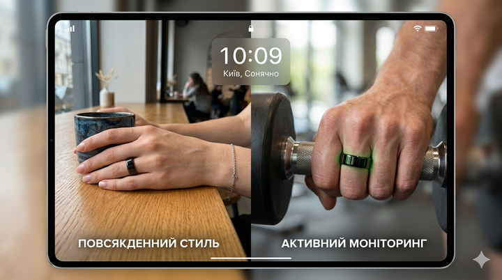 Смарт кольцо COLMI R02 фитнес-трекер для контроля сна, пульса и активности, серый (1002) - Фото 7 Смарт кольцо COLMI R02 фитнес-трекер для контроля сна, пульса и активности, серый (1002) - изображение 7