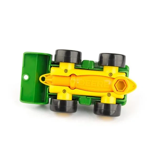 Конструктор John Deere Kids Трактор зелений жовтий чорний 29х11х15 см - зображення 4