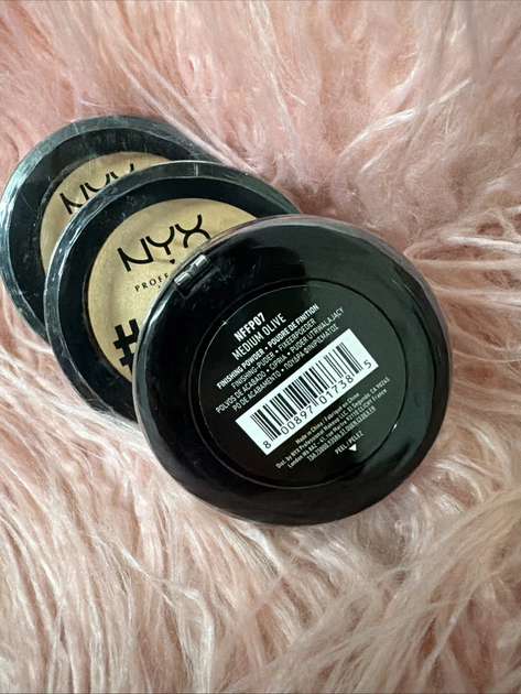 Фінішна пудра для обличчя NYX Cosmetics NoFilter Finishing Powder відтінок 07 Medium Olive NFFP07 - зображення 5