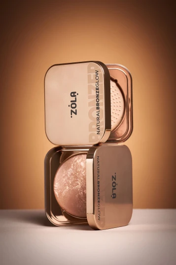 Бронзер ZOLA Natural Bronze Glow 03 Нюдова бронза Nude Bronze - зображення 4