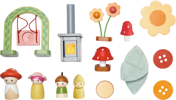 Ляльковий будиночок Tender Leaf Toys з меблями та ляльками TL8381 (0191856083818) - Фото 2 Ляльковий будиночок Tender Leaf Toys з меблями та ляльками TL8381 (0191856083818) - зображення 2