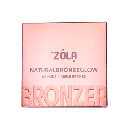 Бронзер ZOLA Natural Bronze Glow 01 Ніжна мармурова бронза Nude Marble Bronze - Фото 3 Бронзер ZOLA Natural Bronze Glow 01 Ніжна мармурова бронза Nude Marble Bronze - зображення 3