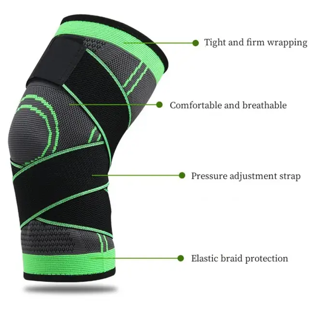 Наколенник бандаж размер XL KNEE SUPPORT эластичный - изображение 4