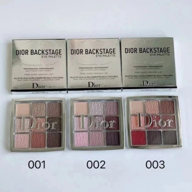 Палетка теней для век Dior Backstage Eye Palette 001 Warm Neutrals Теплый Нюд 10 г - изображение 2