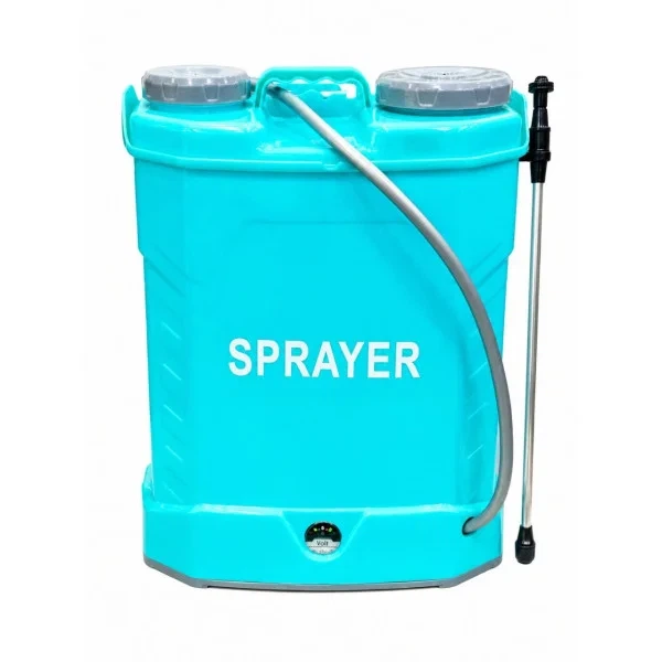 Обприскувач акумуляторний ранцевий Electric Sprayer Backpack YXZ 16 л Бірюзовий - зображення 4