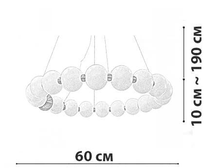 Подвесная люстра Friendlylight Rosario S FL5212 - Фото 4 Подвесная люстра Friendlylight Rosario S FL5212 - изображение 4