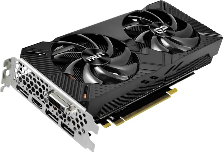 Видеокарта Palit PCI-Ex GeForce RTX 2070 Dual 8GB GDDR6 (256bit
