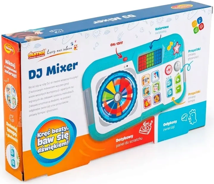 Mikser muzyczny Dumel DJ Mixer (DD45187) - Zdjęcie 5 Mikser muzyczny Dumel DJ Mixer (DD45187) - obraz 5